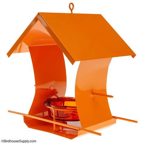 woodlink metal house oriole feeder 25016|Woodlink® Orange Metal House Oriole Feeder at .